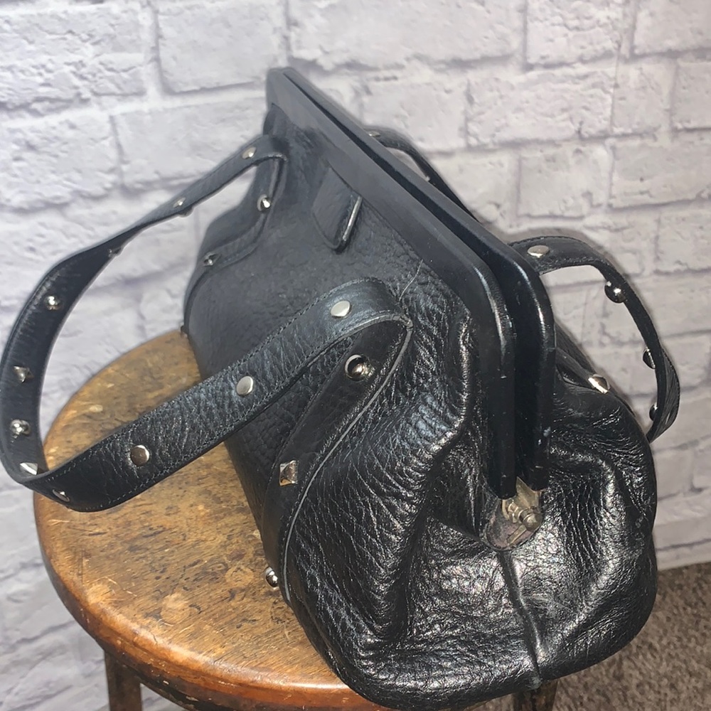 Alfani Black Leather Bag